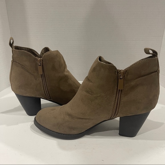 Bongo Tan Ankle Women’s Boots Size 8 - Picture 7 of 13